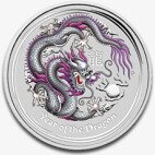 Anno del Drago | Lunar Serie II | Set da 10 monete | 1 oz d'Argento | 2012