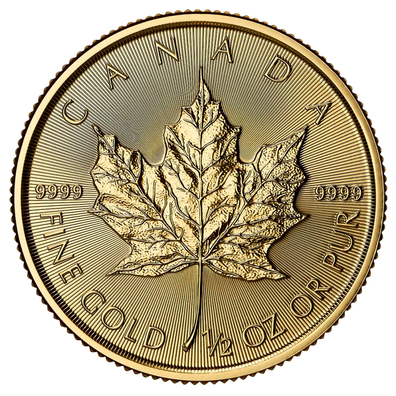 Maple Leaf 1/2 oz guld 2025 image