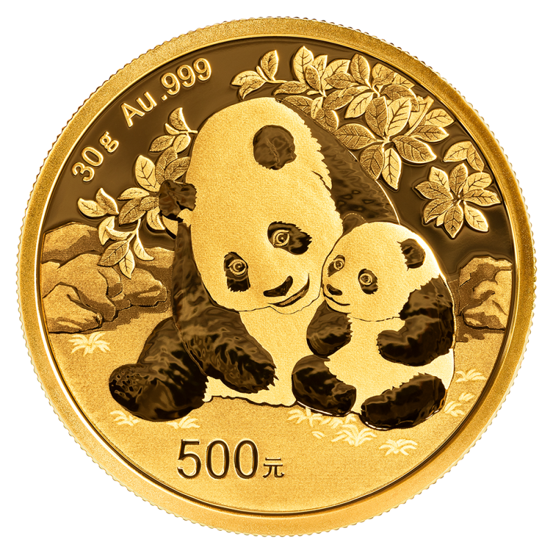 30g China Panda Gold Coin | 2024 - Gold Coin