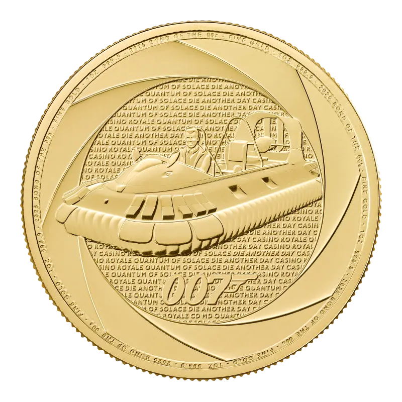 1 oz Bond of the 00's Gold Coin | 2025 | StoneX Bullion