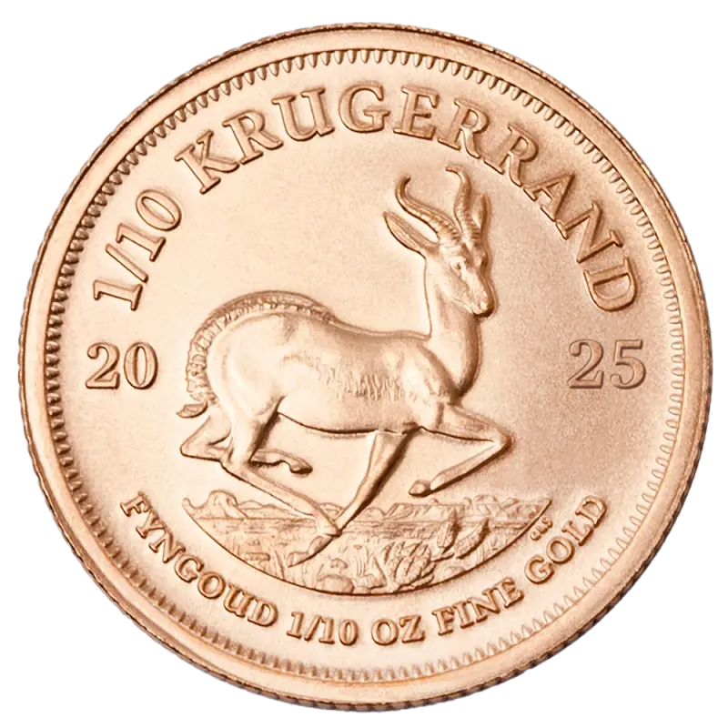 1/10 oz Krugerrand Gold Coin | 2025