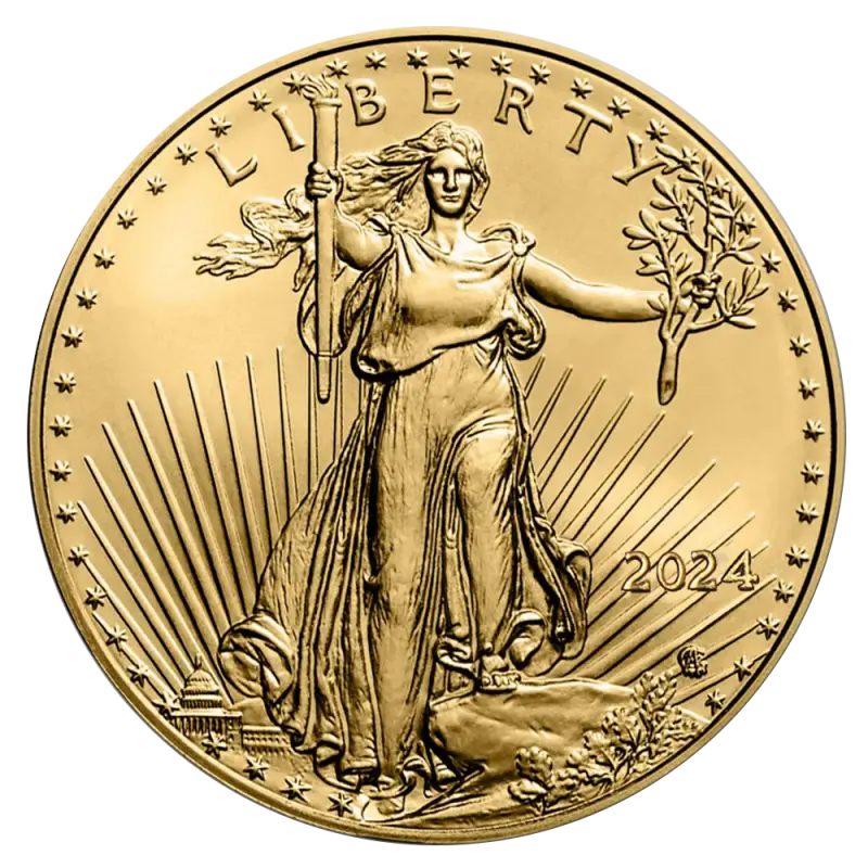 1 oz American Eagle Gold Coin | 2024 - Gold Coin