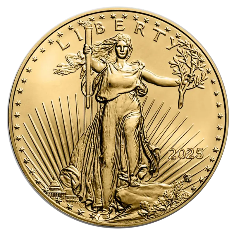 US Eagle 1 oz guld, varierande årtal image
