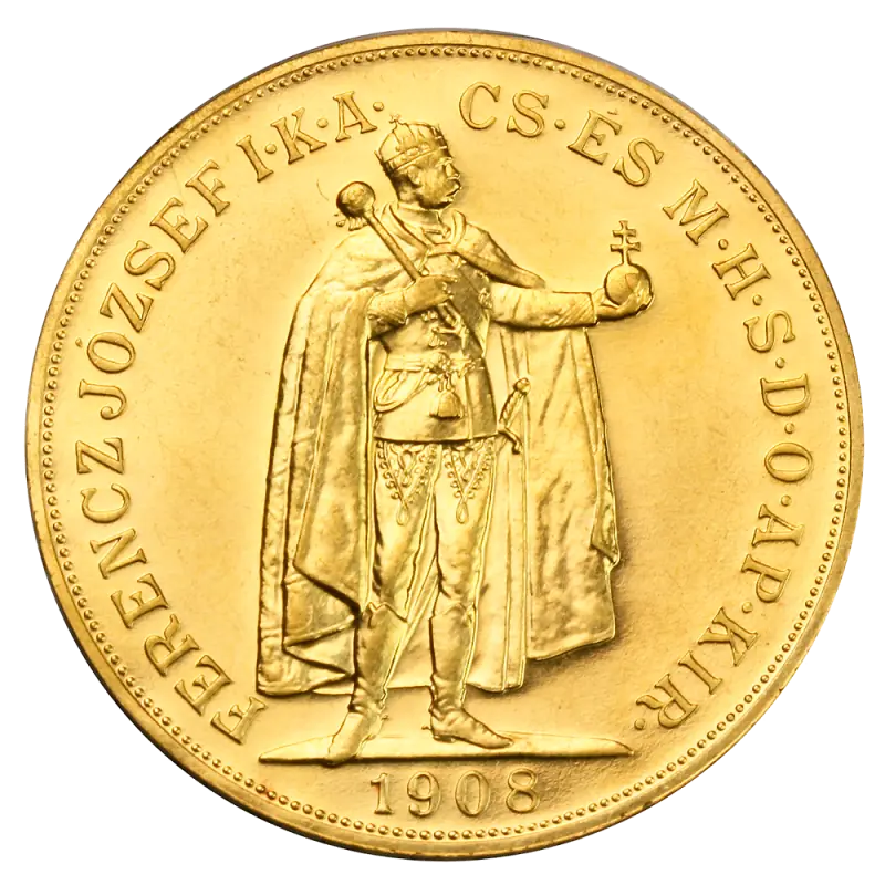 100 Corona Franz-Joseph I Hungary Gold Coin | StoneX Bullion