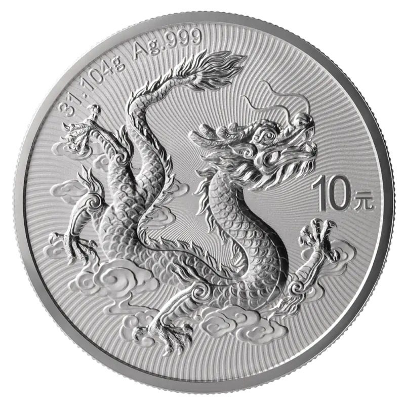 ChineseDragon・SILVER PR COIN 1 oz Chinese Dragon Silver Coin | 2026