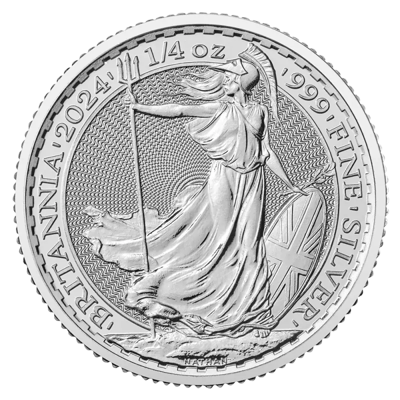 1/4 oz Britannia Charles III Silver Coin | 2024 - Silver Coin