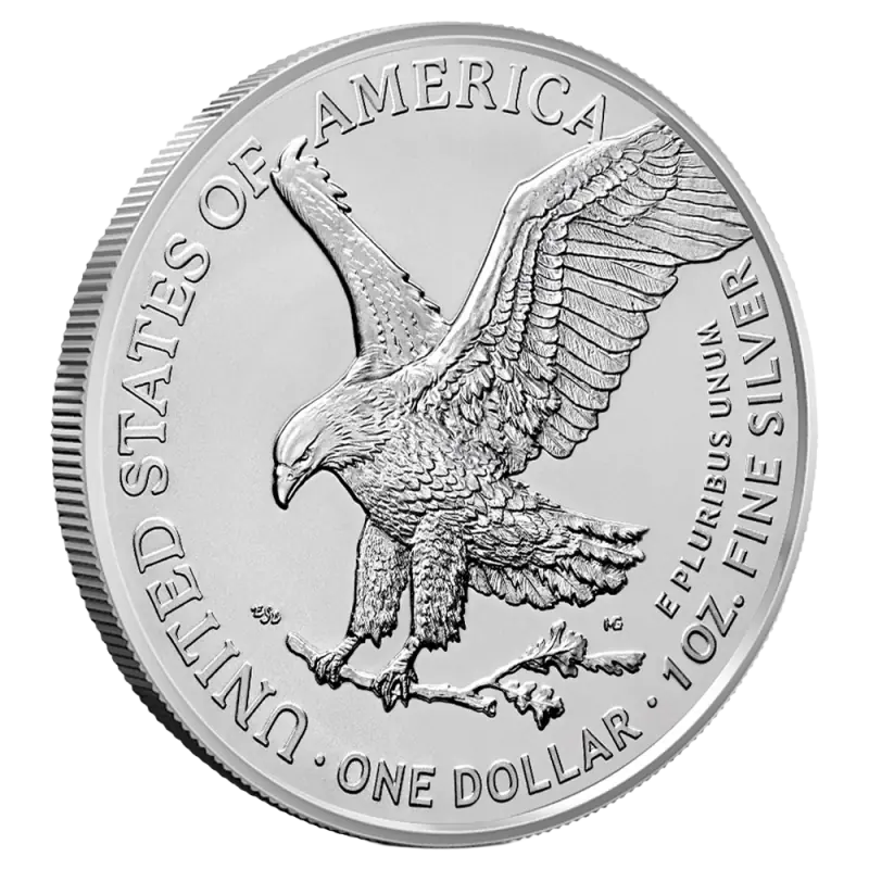 US Eagle 1 oz silver, varierande årtal image