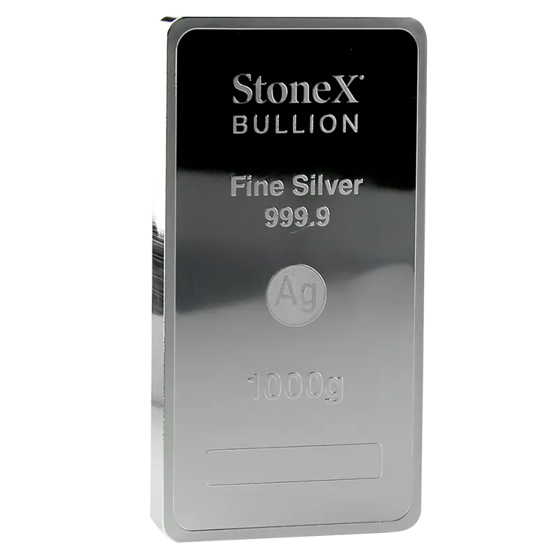 1 Kg Coinbar Lingotto e moneta d argento StoneX Bullion Monete d argento online