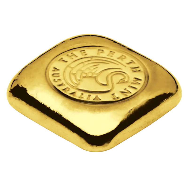 1 oz Gold Bar | Perth Mint Pure Gold Bars Available Now | StoneX Bullion