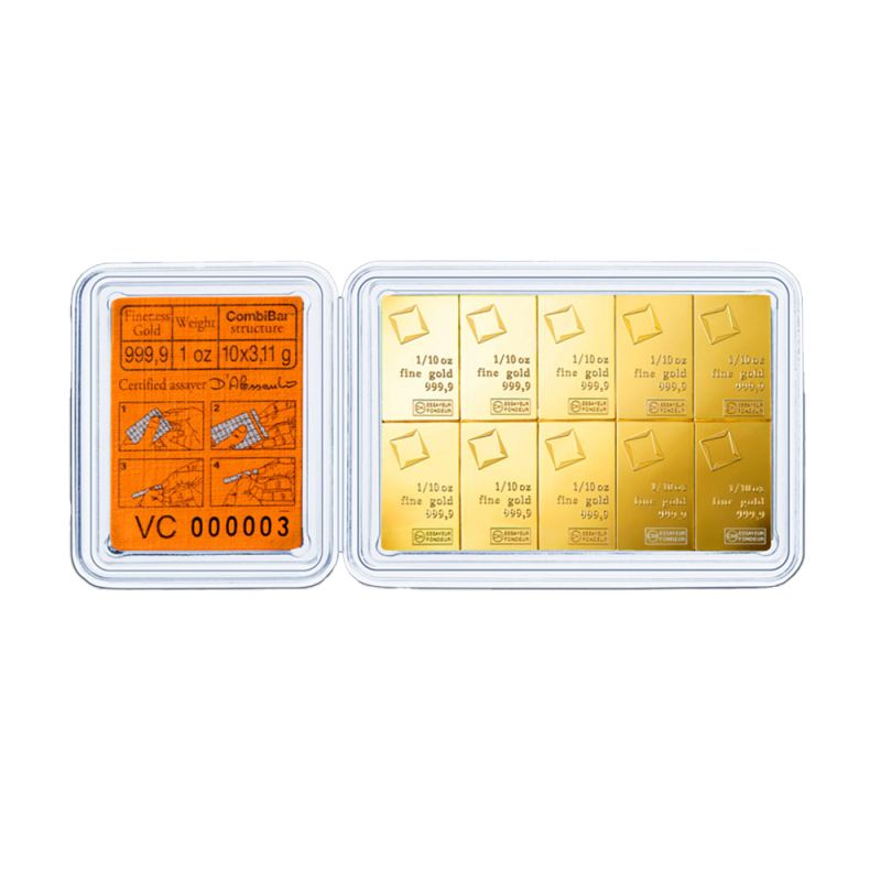 Guldtacka kombibar 31,1 gram