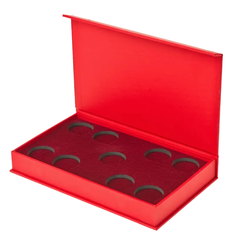 Coin Collection Storage Prophila Coin Collection Box - Gray With 99 ...